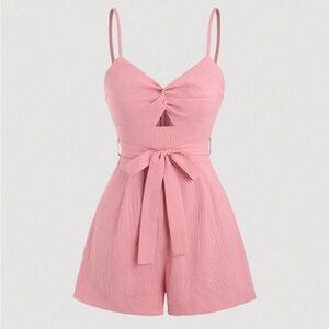 Cute Pink Jumpsuit